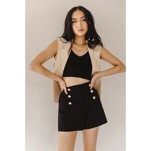 Bohme Starla Shorts in Black L
